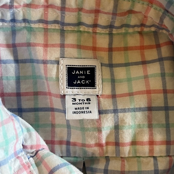 Janie and Jack Baby Button Down Shirts (2-pack) - Picture 6 of 7